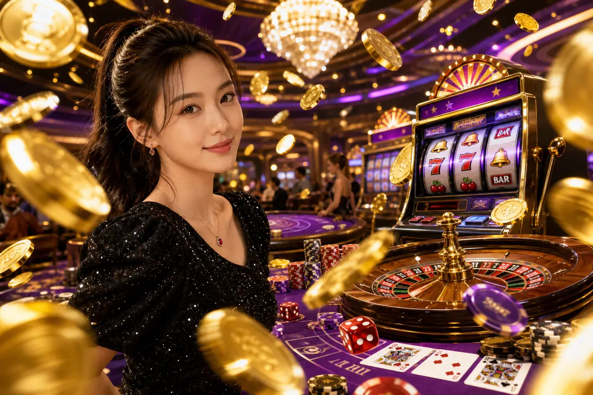 maeg888 Casino meja live dealer baccarat
